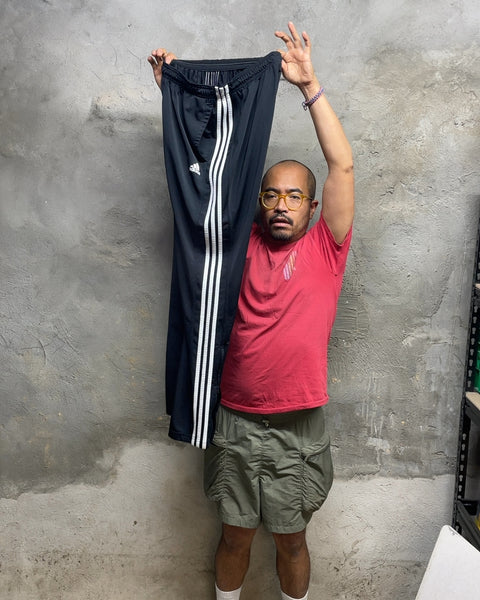 Adidas Black Track Pants, Sz L