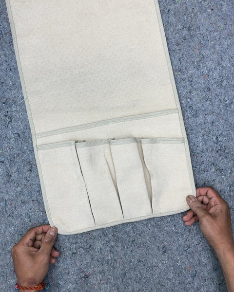Fabric Armrest Organizer with Pockets
