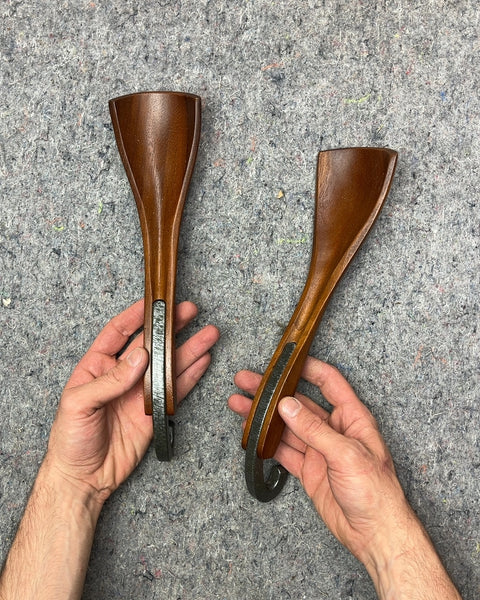 Pretty Wooden Salad Servers