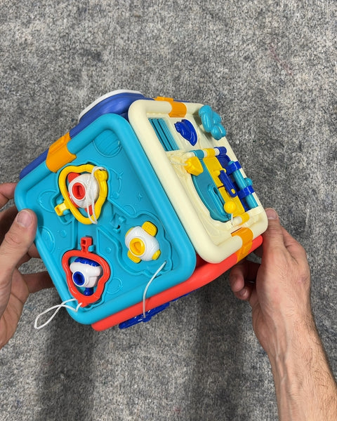 Colorful Activity Cube Toy