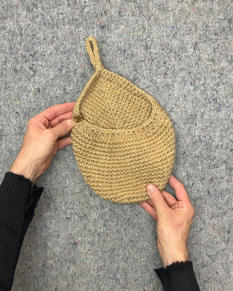 Another Boho-style Hanging Jute Basket