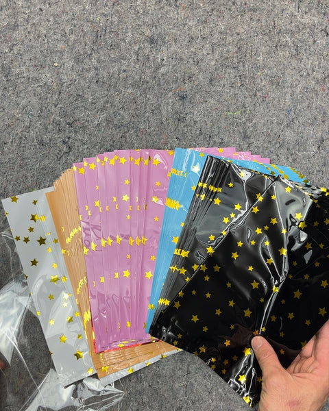 More Assorted Star Pattern Gift Bags