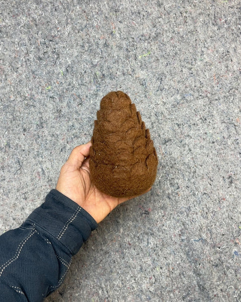 Felt Pine Cone