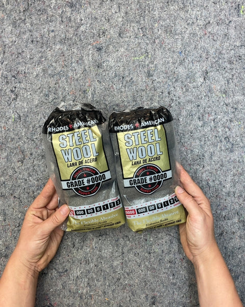 2 Packs Rhodes American Steel Wool Grade #0000, One Sealed, One Opened