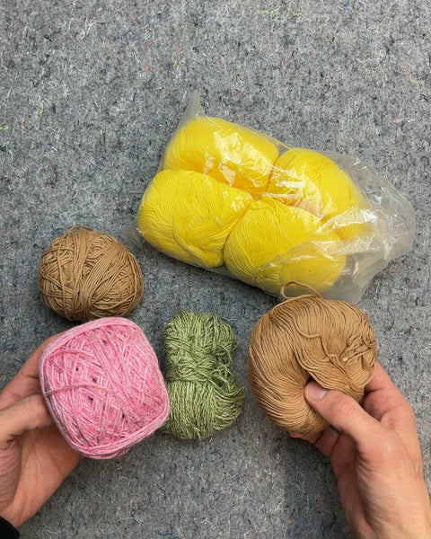Lot Of Mixed Color Yarn