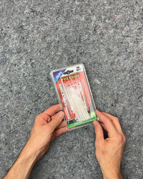 Telstar Plastic Cable Tie Set, 4"