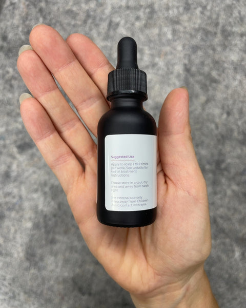 Textured Press Black Magic Hair & Scalp Oil Dropper Bottle