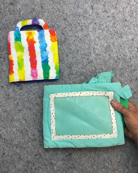 Lovevery Rainbow Fabric Kids Activity Books