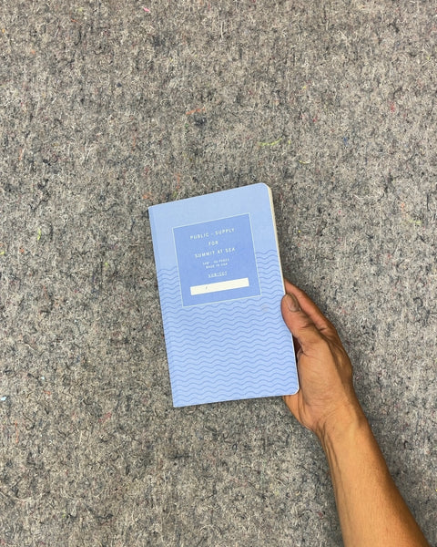 Public Supply For Summer At Sea Notebook