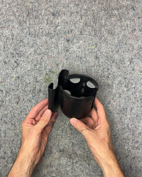 Black Car Cup + Phone Holder