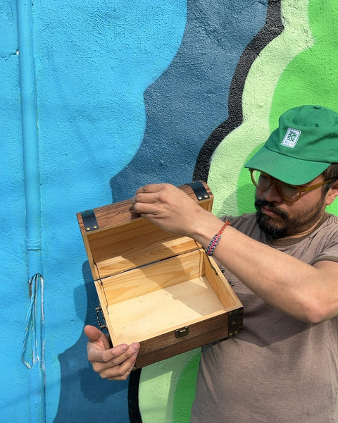 Wooden Treasure Chest Box