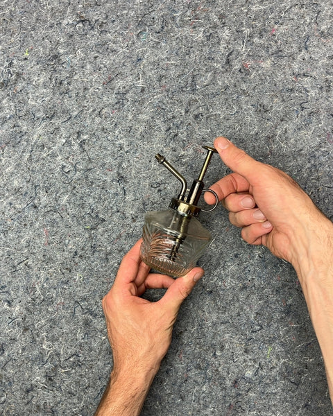Sexy Glass Plant Mister with Brass Pump
