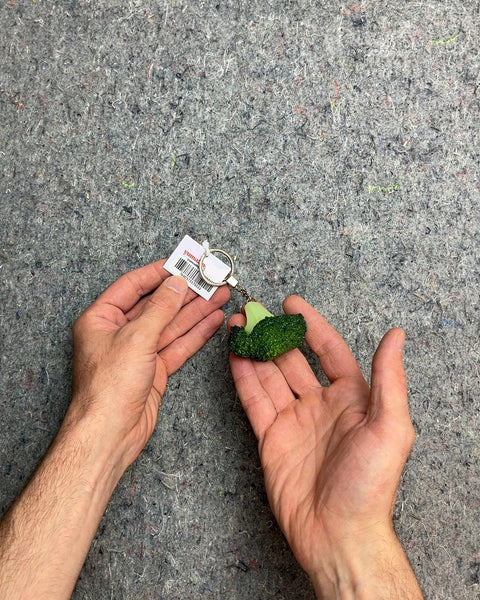 Broccoli Keychain