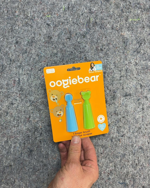 Oogiebear Finger Brush and Tongue Scraper