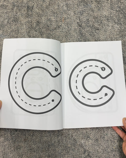 Big Letter Tracing for Preschoolers and Toddlers Book