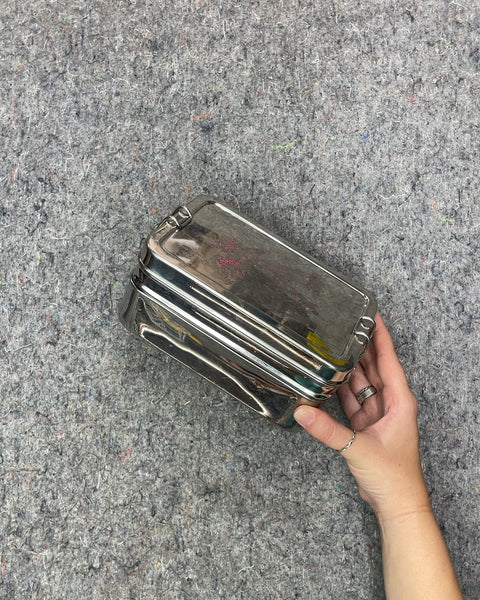 GreenLunch Stainless Steel Lunch Box With Some Glitter On The Top