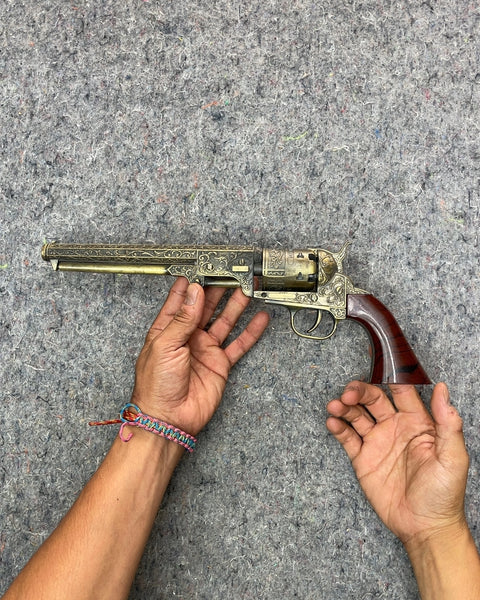 Decorative Engraved Revolver Replica