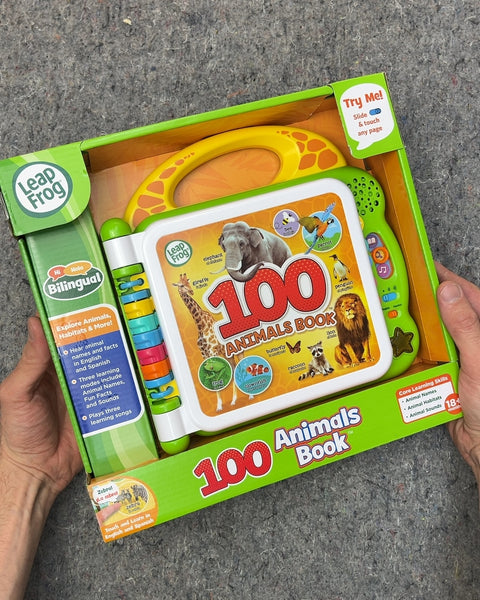 Brand New LeapFrog 100 Animals Book