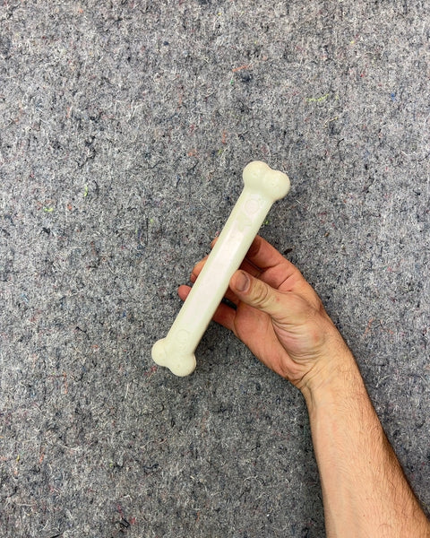 White Bone Pet Toy