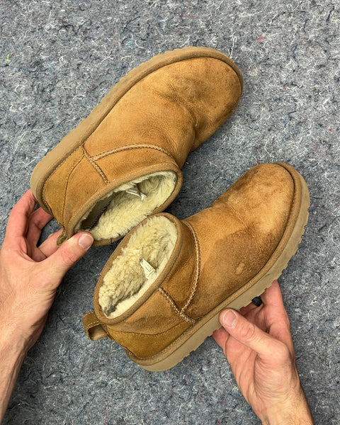 UGG Classic Ultra Mini Boots, Size US 8W or EU 39