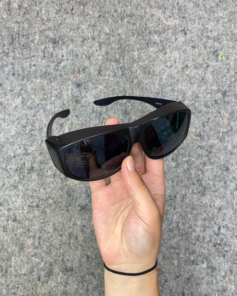 Black Wrap Around Sunglasses