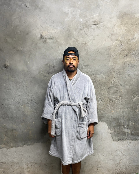 Good Smelling Terry Cloth Bathrobe, Sz XL