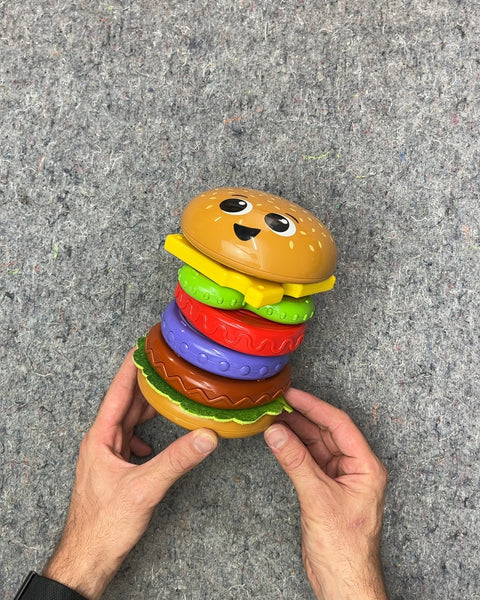 Fisher-Price Laugh & Learn Stacking Burger Toy