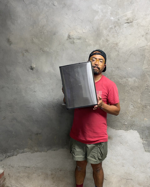 Medium Rectangular Trash Can, 6x12x14”