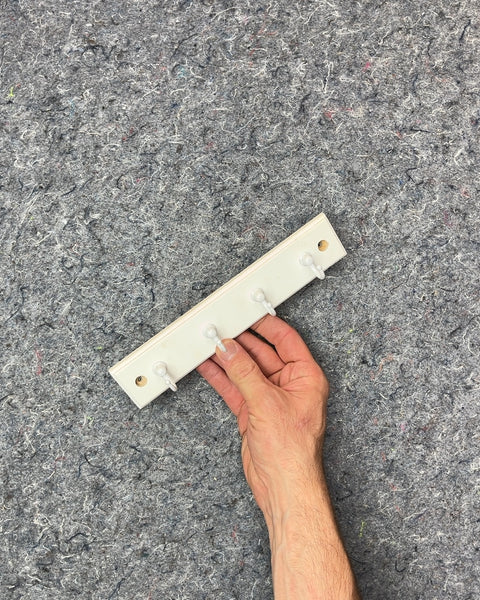 White Mainstays Key Rail