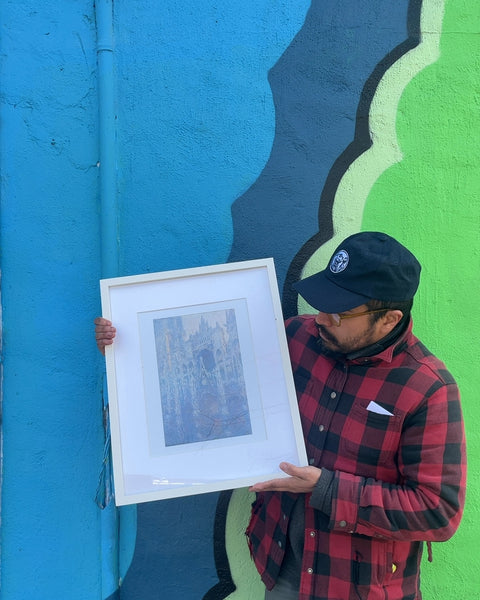 White Wooden Frame, 16x20"