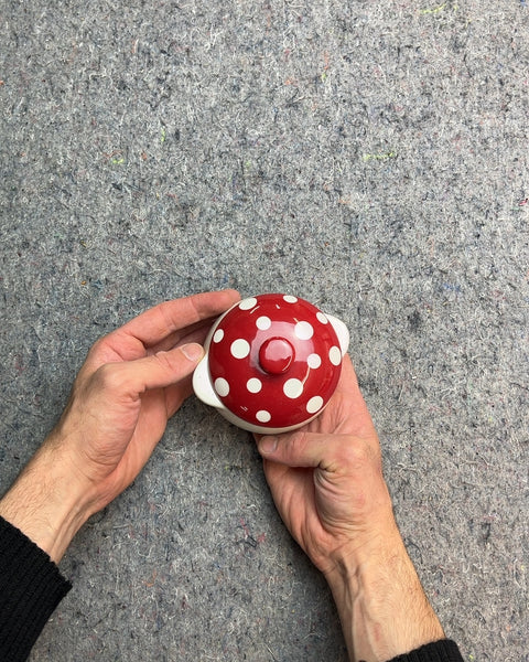 The Bake Shop Mushroom Lidded Pot