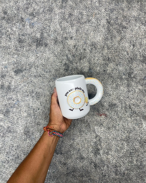 "You Complete Me" Donut Ceramic Mug