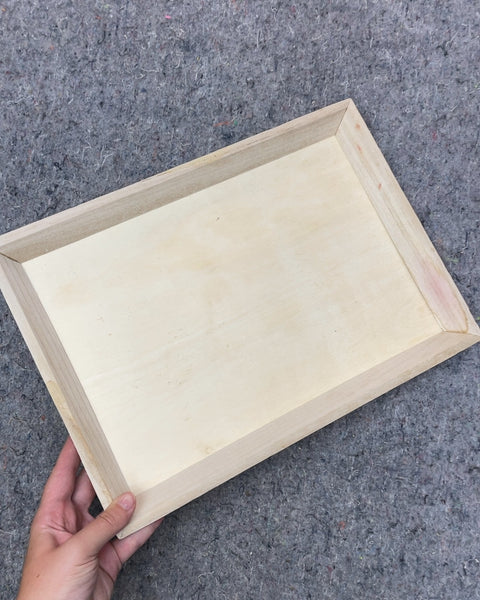 Wood Tray, 10 x 14 in