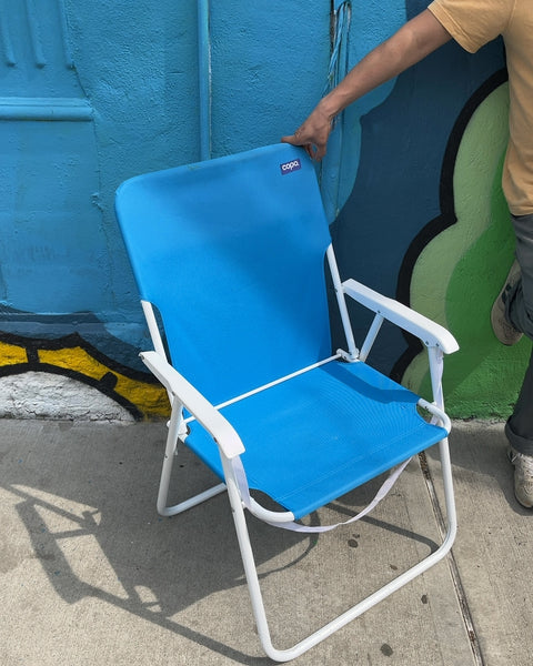 Copa Foldable Beach Chair, Blue