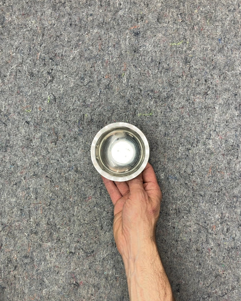 Small Silver-Tone Decorative Bowl