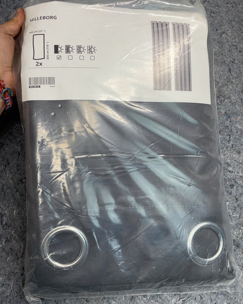 IKEA HILLEBORG Curtains, 145x300 cm