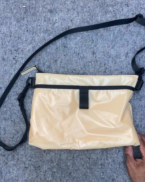 Rains Cream Crossbody Bag