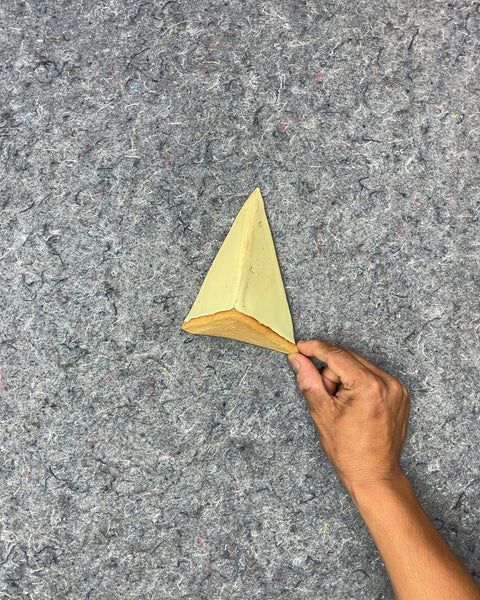 Ceramic Pyramid Sculpture