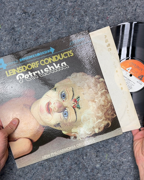 Leinsdorf Conducts Petrushka Vinyl Record