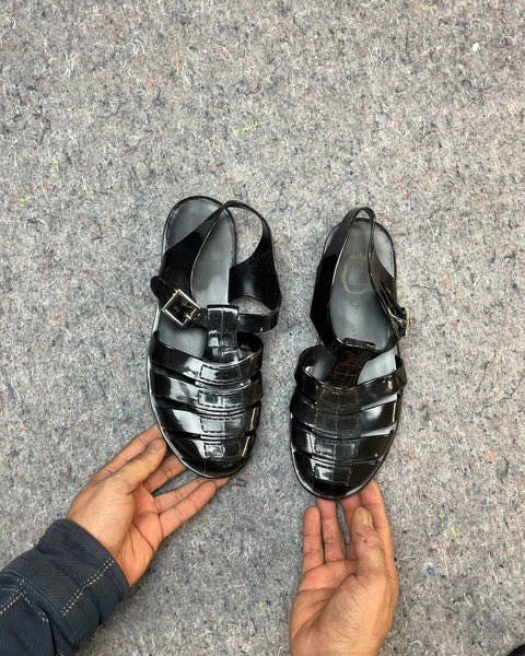 Gap Black Jelly Sandals, Sz 7 W US