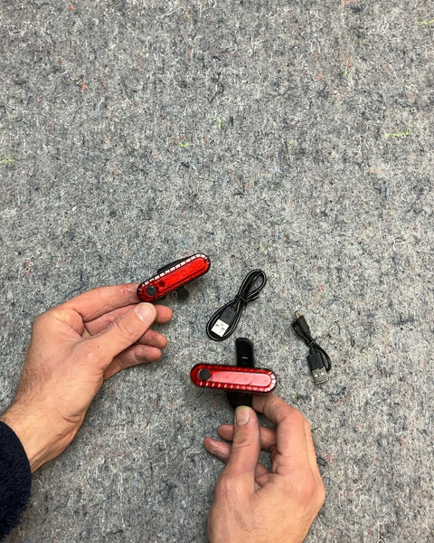 Rechargeable Bike Lights, Set of 2