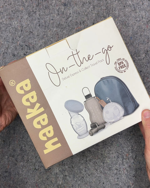 Like New Haakaa On-the-go Deluxe Express & Collect Travel Pack