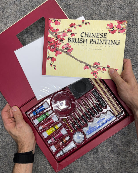 Classic Chinese Brush Painting Art Set by Helen Tse and Rebecca Yue