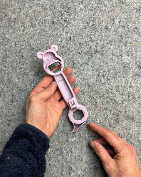 Purple Bear Multi-Function Bottle Opener