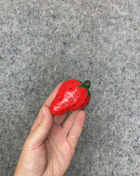 Ceramic Strawberry Knick Knack