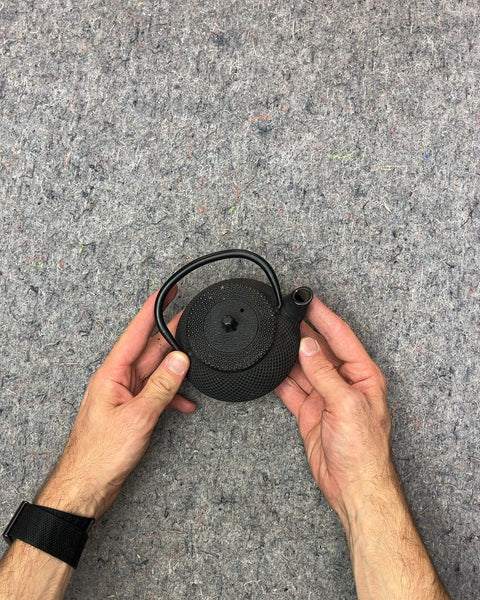Mini Cast Iron Teapot With Infuser Basket