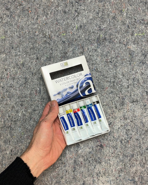 Watercolor 6 Color Paint Set