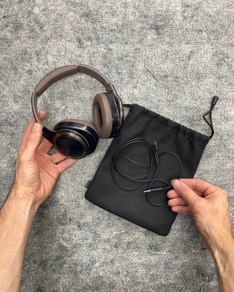 Cleer Over-Ear Bluetooth Wireless Headphones with Pouch and Cables