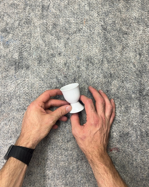 White Ceramic Egg Cup