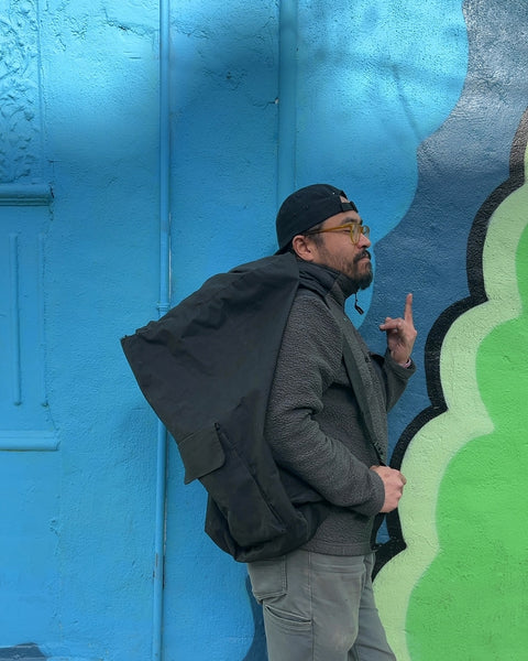 Black Laundry Backpack